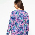 Lilly Pulitzer  Luxletic Just A Lil Jelly Beach Comber Pullover Sweatshirt‎ Small Photo 4