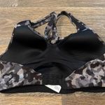 Athleta Advance Sports Bra Black Camo HIGH IMPACT RUN Full Support - 34D Photo 3