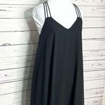 EXPRESS Black Strappy Back Sleeveless Short Dress Size Small Photo 2