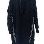 Michael Kors Black & White MK Designer Dress Hoodie Style Women’s Size Small Fit Photo 0