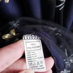 Unique Vintage  X Magnolia Place Navy Tulle Star Embroidered Dress Photo 5