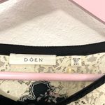 NWT Doen Iveline Dress in Fleur du Palais Long Sleeve Floral Size XXL Black Photo 2