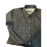 Magellan outdoors 2 Womens Shirts Button Up Red Blue Polka Dot Vented Sz L Photo 7