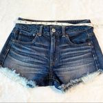 American Eagle NWOT Hi-Rise Festival Shorts Size 2 Distressed Denim Jean Shorts Photo 9