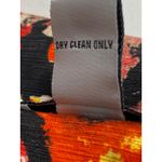 Birch Hill Women's Floral Silk Blend Blazer Size L Pockets Old Money Art to Wear Red Size L Photo 4