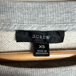 J.Crew Original cotton terry puff-sleeve sweatshirt dress in light grey size XS Photo 8