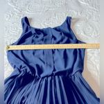 B Darlin Blue Off Shoulder Maxi Sundress Photo 8