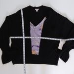 Melrose and Market Black Ribbed Knit Cardi… Photo 8