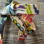 Vera Bradley Watch Women Silver Tone Interchangeable Band Needs New Battery‎ Black Photo 2