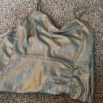 Speechless Gold Mini Dress Photo 2