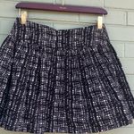 Forever 21 Black and white spider web print skater skirt woman’s size xtra small Photo 4