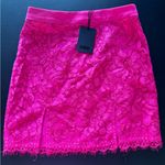 NBD Jesse Pink Lace Mini Skirt S Photo 2