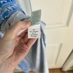 Lilly Pulitzer UPF 50+ FAYE MAXI DRESS Blue Peri Turtle Awesome White Sz S NWT Photo 5