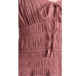 Free People  Dainty Romantic Ethereal Feeling Bonita Midi Maxi Dress Rose Large Photo 15