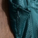 Japna  Slip Midi Dress Dark‎ Green Side Slip Size Medium Sexy cocktail Photo 5