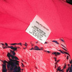 Gibson Roselyn Red Snakeskin Maxi Skirt Ruffle NWT Photo 6