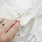 For Love & Lemons  Cheyenne Bustier Lace Top NWT Size Medium Ivory Photo 8