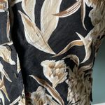 Amanda Smith  Sleeveless Floral Blouse 100% linen size medium Photo 1