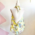 Old Navy Vintage  Floral Halter Top Y2K 2000s 90s Retro Coquette XXL Photo 1