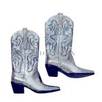 Jeffrey Campbell π X FREE PEOPLE | DAGGET WESTERN BOOTS | SIZE: 8.5 Photo 1