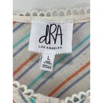 Anthropologie dRA Canyon Striped Sleeveless Button Cotton Dress Size L Summer Photo 4