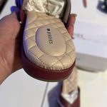 Birdies  The Dove Burgundy Crossed leather Slip-On Flats 9.5 Photo 6