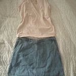 H&M Denim Mini Skirt  Divided Photo 2