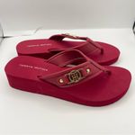 Tommy Hilfiger  Rumia red flip-flop women's sandals Size 6M Photo 1