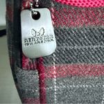 RARE Aerystar 2014 Wool Plaid Grey Pink Laptop Backpack K Pop Skater Schoolgirl Gray Photo 1