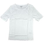 J.Crew Slim Perfect Fit White Crew Neck T Shirt Womens Size M Cotton BF355 Photo 0