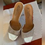 Wild Pair  Silver Women's Slide Sandals Photo 0