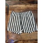 H&M  Men's Black & White Striped Print Seersucker Swim Trunks Shorts Size XL Photo 1
