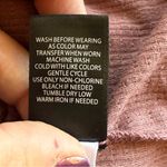 Torrid  Textured Jersey V-Neck Crochet Long Sleeve Top Rose Taupe 3X Boho Peasant Photo 9