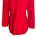 Amanda Smith 100% Pure Wool Satin Collar Buttons Blazer Coat Women’s Size 8P Photo 5