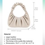 JW Pei  Tan Ruched Hobo Bag Photo 4