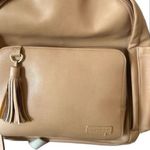 Skip Hop Greenwich Chic Diaper Bag Backpack Beige Large Unisex Tan Photo 6