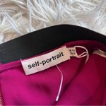 NWT REVOLVE Self Portrait pink velvet ruffle mini skirt Size 6 Photo 8