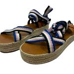 Isabel Marant Woven Wrap Strap Espadrille Sandals size 8 Photo 7