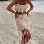 ZARA Crochet Skirt Photo 2