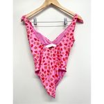 AQUA Printed One piece Swimsuit Beach Shells in Pink Size Small NEW Photo 5