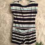 Exist New! Super Cute Embroidered Anchor Pocket Romper Photo 2