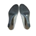 Bandolino  Silver Tufflove Wedges Sz 10M Photo 6