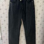 Princess Polly Crossover Charcoal Straight Jean Photo 0