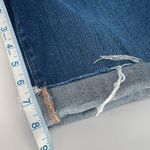 Loft Womens Jean Shorts Bermuda Cuffed Denim Stretch Pocket Blue Size 4/27 Photo 8