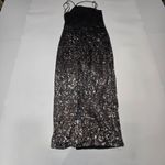 LPA  Andrea Dress in Black & Silver Small Photo 12