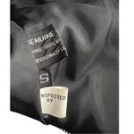 Vintage Winlit Leather Detail design women’s Jacket. SZ. S Black Photo 3