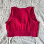 Athletic Sports Bra Tank Pink Photo 1