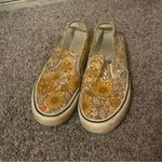 Vans  Yellow and Orange Floral Slip-Ons Photo 2