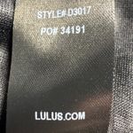 Lulus  Embroidered Dress Short Sleeve Casual Party Black‎ Dress Size S Photo 4