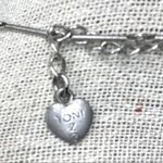 Yoni Z Silver Tone Cubic Zirconia Flower Shaker 21.5” Adjustable Necklace USA Photo 6